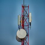 Antennas on a mobile phone mast