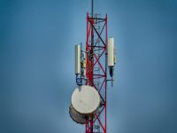 Antennas on a mobile phone mast