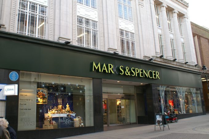 A Marks & Spencer store